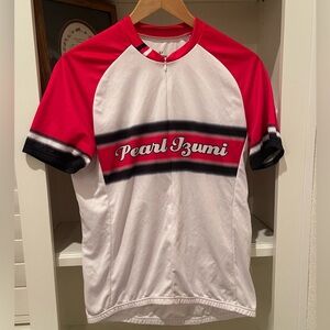 Pearl Izumi Cycling Jersey Men White Medium